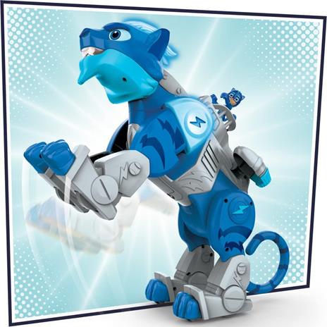 PJ Masks - Super Pigiamini, Gatto da Battaglia, giocattolo prescolare con movimento motorizzato con oltre 20 luci e suoni - 3