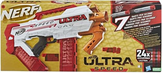 Nerf Ultra - Speed, blaster motorizzato, include 24 dardi Nerf AccuStrike Ultra - 3