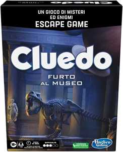 Giocattolo Cluedo Escape - Furto al Museo, un gioco di misteri ed enigmi in versione Escape Game Hasbro