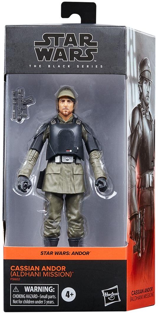 Star Wars: Andor Black Series Action Figura Cassian Andor (aldhani Mission) 15 Cm Hasbro
