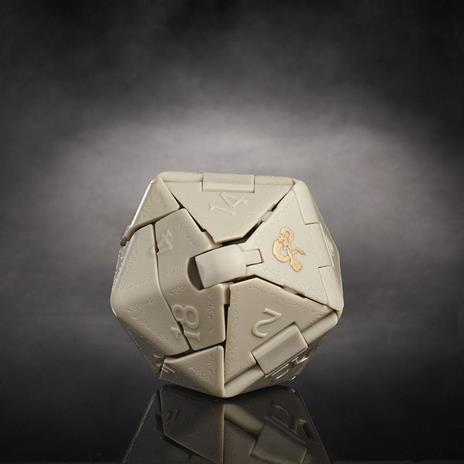 Dungeons & Dragons Hasbro L'onore dei ladri, D&D Dicelings, Orsogufo Bianco, Mostro D&D, Dado Convertibile, d20 Gigante - 2