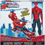 Spiderman con Elicottero