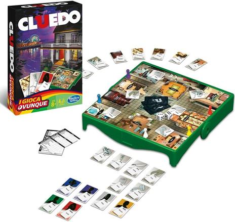 Cluedo - Travel (gioco in scatola, Hasbro Gaming) - 4