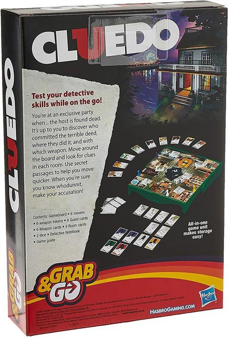 Cluedo - Travel (gioco in scatola, Hasbro Gaming) - 7