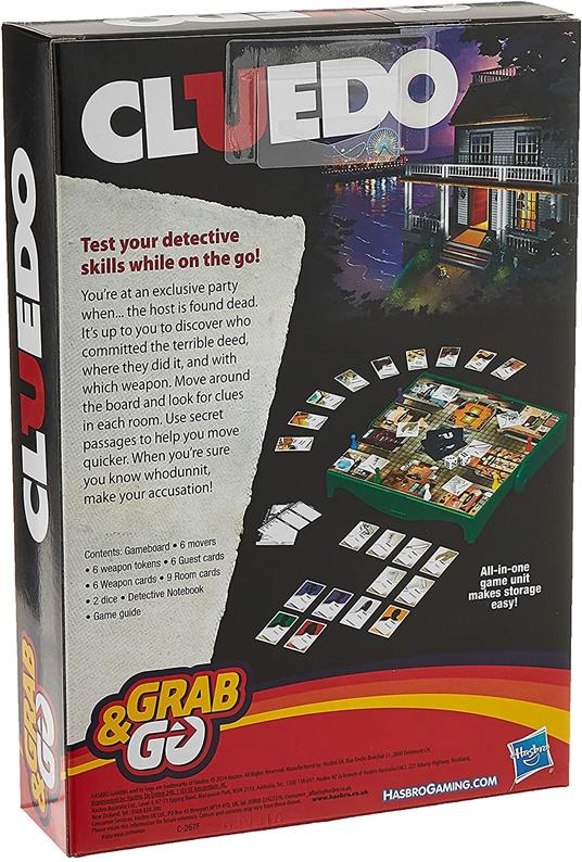 Cluedo - Travel (gioco in scatola, Hasbro Gaming) - 7
