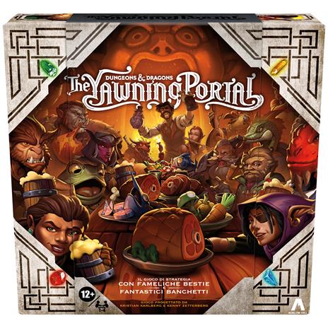 Dungeons & Dragons: The Yawning Portal, gioco da tavolo di strategia D&D da 1 a 4 giocatori, giochi da tavolo D&D - 2