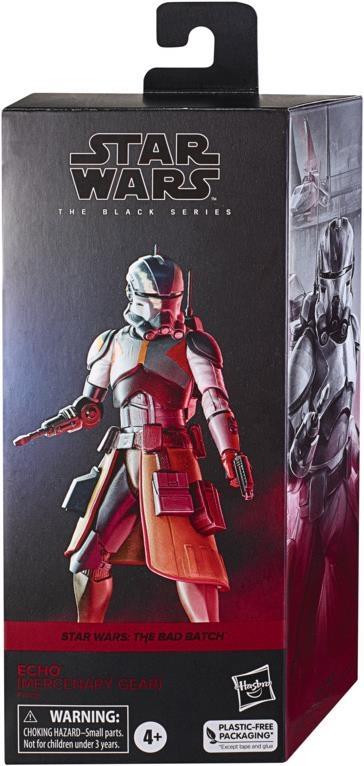 Hasbro, Star Wars The Black Series, Echo (completo da mercenario)