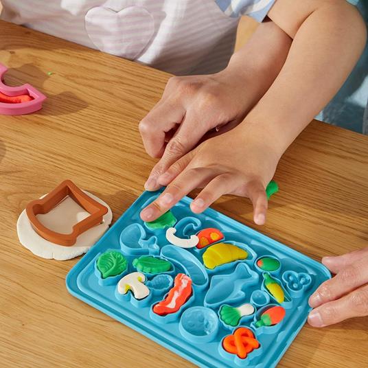 Play-Doh, Il Mio Primo Set da Chef, playset con 14 accessori da cucina, giocattolo presscolare per attività artistiche - 4