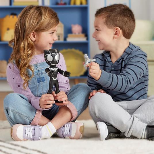 Marvel Hasbro Spidey e i Suoi Fantastici Amici - Action Figure di Supersized Black Panther - 6