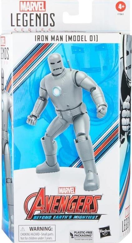Hasbro Marvel Legends Series, action figure di Iron Man (Modello 01)