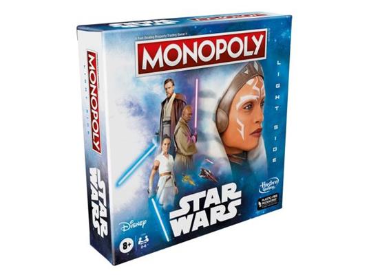 Star Wars Gioco Da Tavolo Monopoly Light Side Edition *german Version* Hasbro