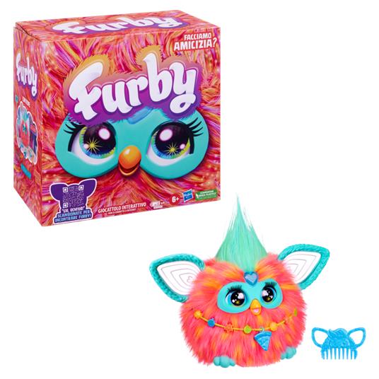 Furby corallo, giocattoli di peluche interattivi per bambini e bambine dai 6  anni in su - Furby - Primi giochi - Giocattoli