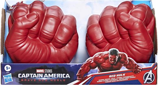 Hasbro - Captain America: Brave New World - Pugni di Hulk Rosso