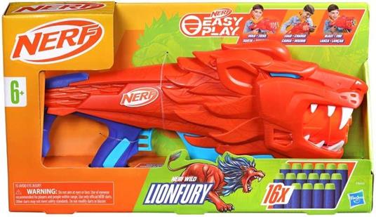 Nerf Junior Wild Lionfury blaster a dardi
