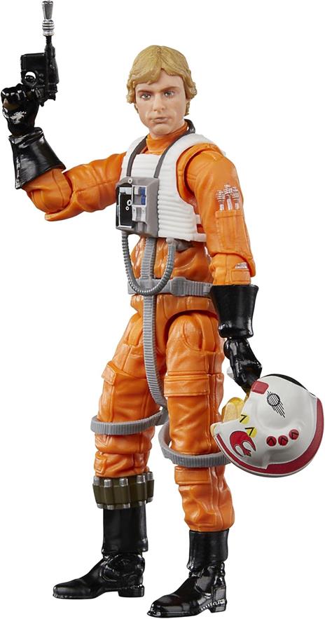 Hasbro Star Wars The Vintage Collection, Luke Skywalker, action figure "Star Wars: Una nuova speranza", da 9,5 cm