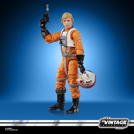 Hasbro Star Wars The Vintage Collection, Luke Skywalker, action figure "Star Wars: Una nuova speranza", da 9,5 cm - 3