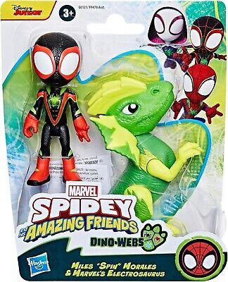 Spidey Con Cattivo Dino Miles Morales