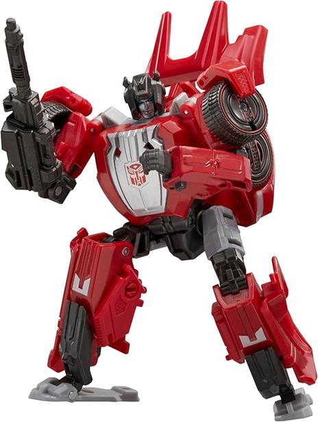 Hasbro - Transformers - Studio Series Deluxe - War for Cybertron 07 Gamer Edition Sideswipe 11,4 cm - 2