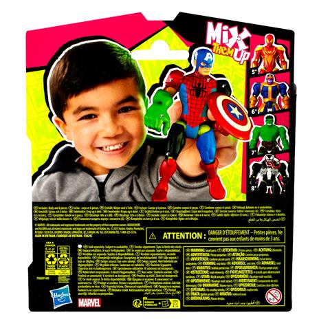 Avn Mixmashers Captain America Basic Fig - 4