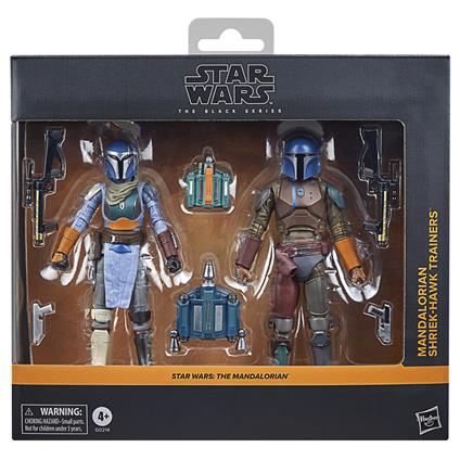 Hasbro - Star Wars - The Black Series - Addestratori di Shriek-Hawk Mandaloriani