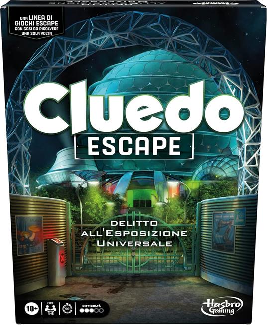 Cluedo Escape Delitto All'Esposizione Universale. Gioco da tavolo
