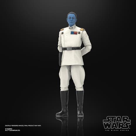 Hasbro Star Wars The Black Series, Grand'ammiraglio Thrawn, action figure "Star Wars: Ahsoka", da 15 cm - 2