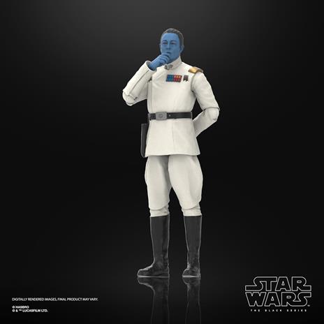 Hasbro Star Wars The Black Series, Grand'ammiraglio Thrawn, action figure "Star Wars: Ahsoka", da 15 cm - 5