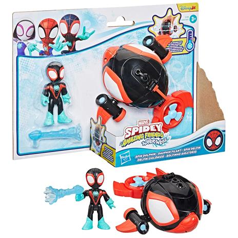 Hasbro - Marvel - Spidey and His Fantastic Friends - Water-Webs - Spin Dolphin - 2