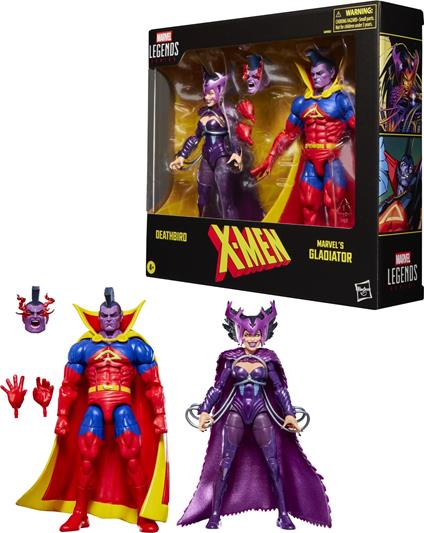 Hasbro - Marvel Legends Series - Deathbird degli X-Men e Marvel''s Gladiatore