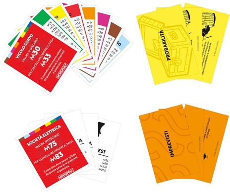 Monopoly Gioco classico da tavolo con vaschetta-contenitore e pedine più grandi - Versione italiana - 4