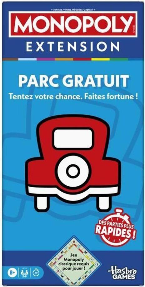 Espansione Monopoly Free Park, da 2 a 6 giocatori, 40 min, giochi da tavolo