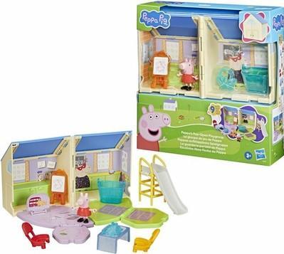 Peppa Pig, Centro educativo, playset a Scatto,Hasbro,Eta 3+