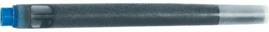 Cartucce Perker Pen Quink per stilografica blu permanente. Confezione 5 pezzi
