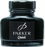 Flacone inchiostro Parker Pen Quink per stilografica nero 57 ml