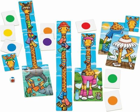 GIRAFFES IN SCARVES - 4