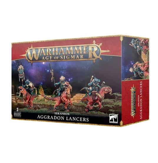 Age of Sigmar - Seraphon - Aggradon Lancers