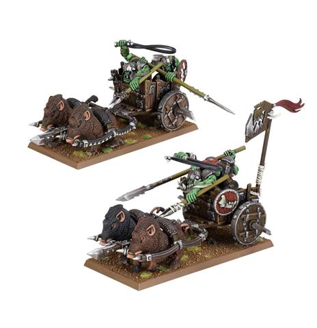 The Old World - Orc & Goblin Tribes - Orc Boar Chariots - 2