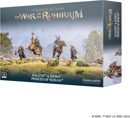 M-E Sbg: Haleth & Hama Princes Of Rohan