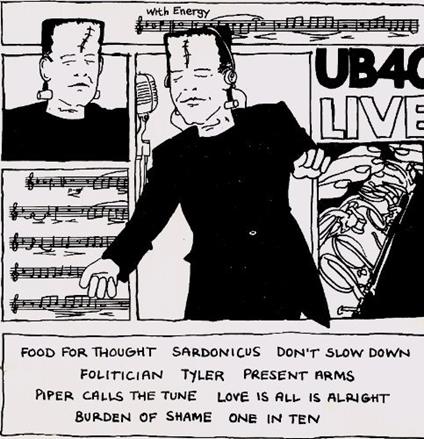 Live - CD Audio di UB40