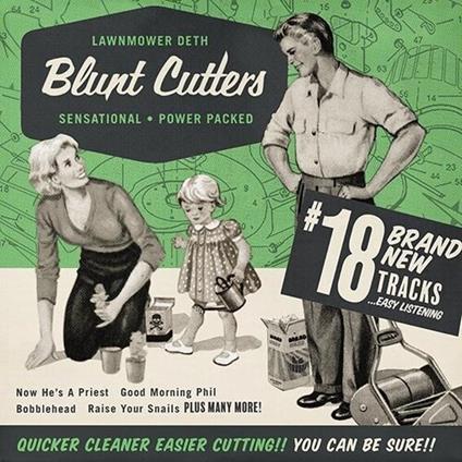 Blunt Cutters (Transparent Green Vinyl) - Vinile LP di Lawnmower Deth