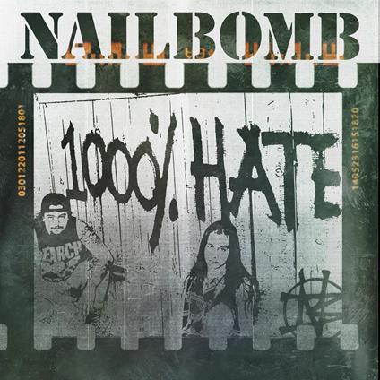 1000% Hate - CD Audio di Nailbomb
