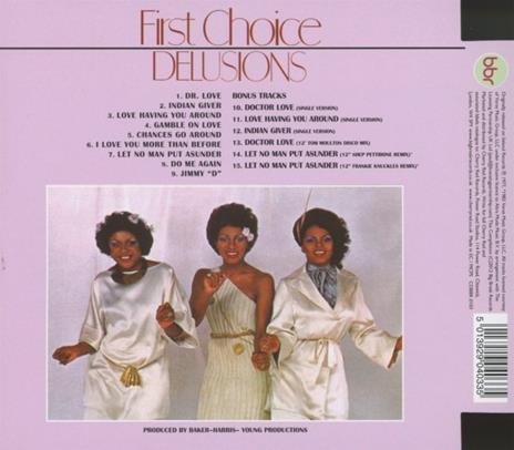 Delusions (Expanded Edition) - CD Audio di First Choice - 2