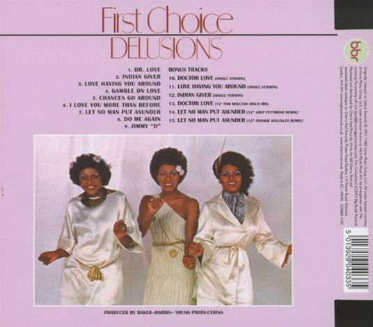 Delusions (Expanded Edition) - CD Audio di First Choice - 2