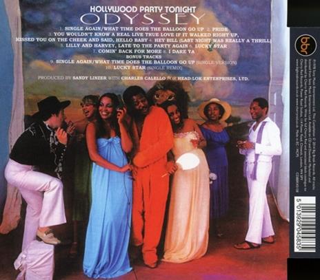 Hollywood Party Tonight (Expanded Edition) - CD Audio di Odyssey - 2