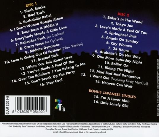Magnet Records Singles Collection - CD Audio di Matchbox - 2