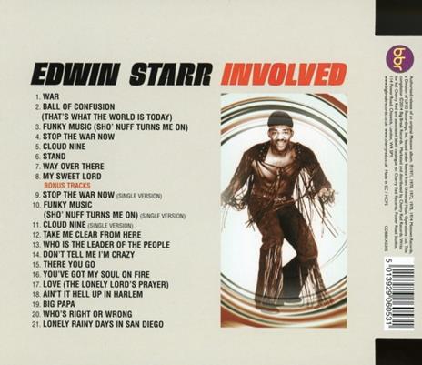 Involved - CD Audio di Edwin Starr - 2
