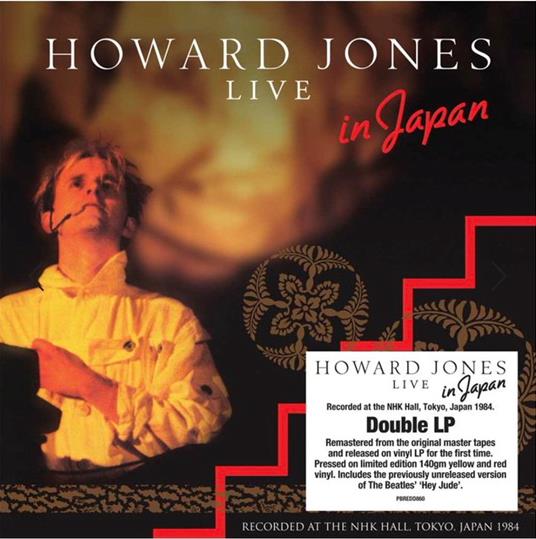 Live At The Nhk Hall, Tokyo, Japan 1984 - Vinile LP di Howard Jones