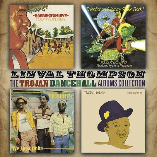 Linval Thompson Trojan Dancehall Albums - CD Audio