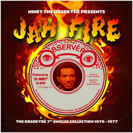 Niney The Observer Presents Jah Fire - CD Audio