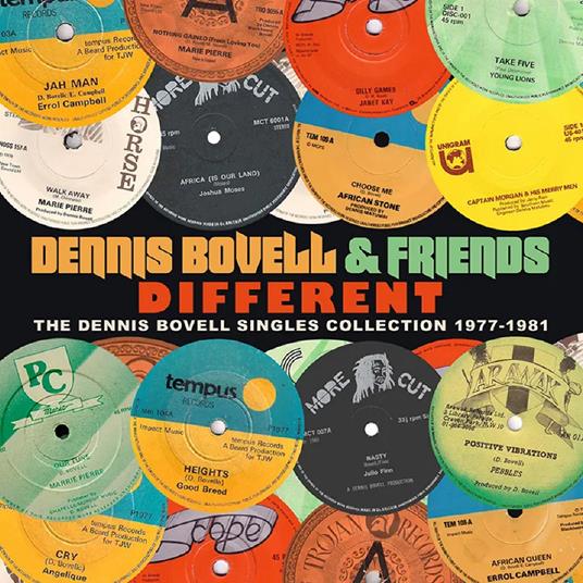 Different. The Singles Collection 1977-1981 - CD Audio di Dennis Bovell